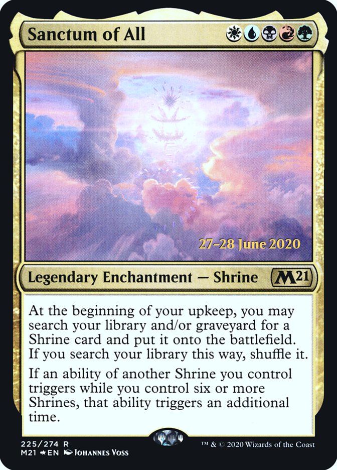 Sanctum of All [Core Set 2021 Prerelease Promos] | Yard's Games Ltd