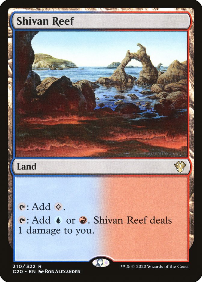 Shivan Reef [Commander 2020] | Yard's Games Ltd