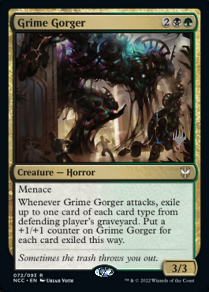 Grime Gorger (Promo Pack) [Streets of New Capenna Commander Promos] | Yard's Games Ltd