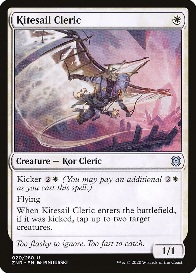 Kitesail Cleric [Zendikar Rising] | Yard's Games Ltd