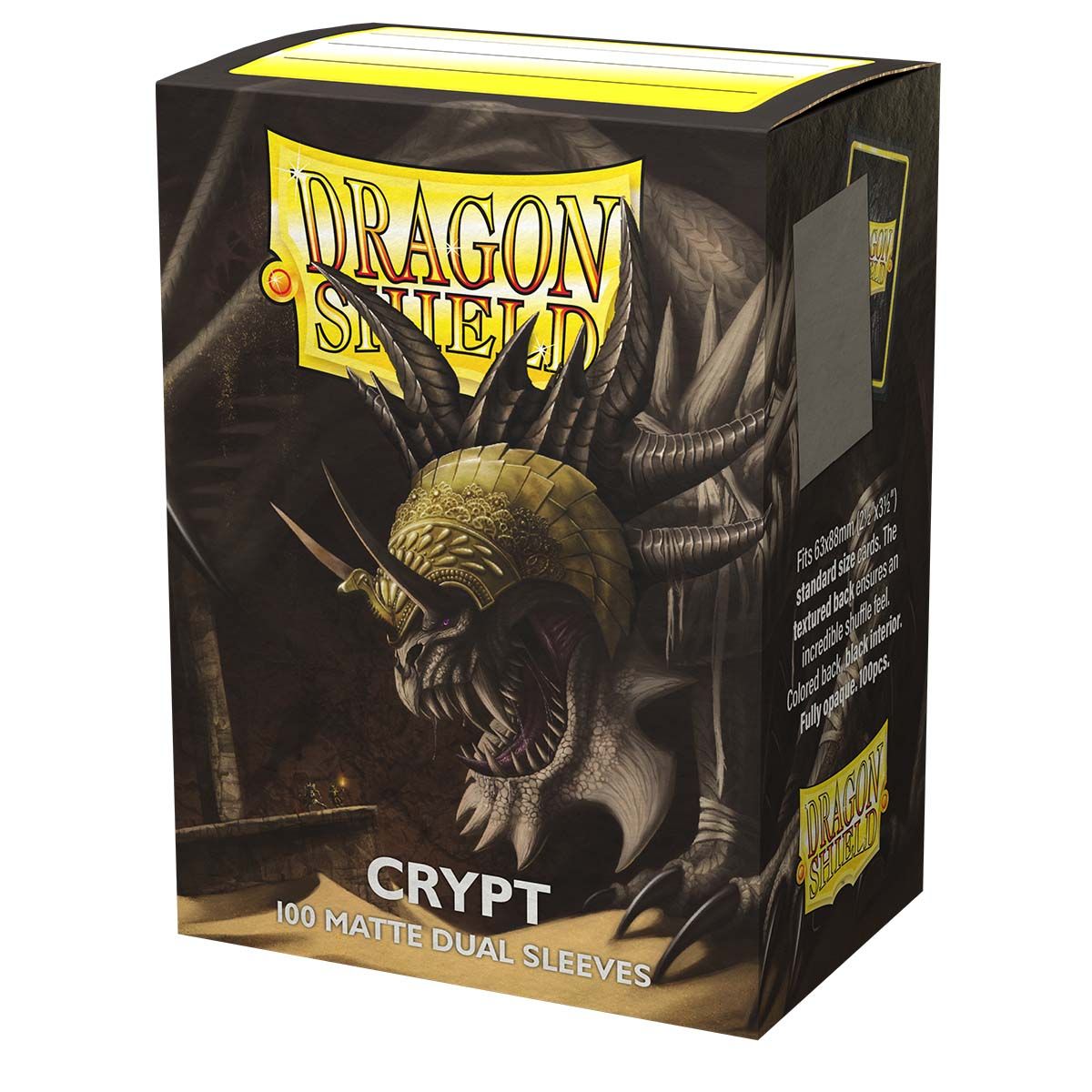 Dragon Shield: Standard 100ct Sleeves - Crypt (Dual Matte) | Yard's Games Ltd