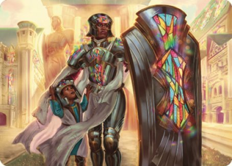 Guardian of New Benalia Art Card [Dominaria United Art Series] | Yard's Games Ltd