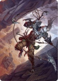 Akiri, Fearless Voyager Art Card [Zendikar Rising Art Series] | Yard's Games Ltd