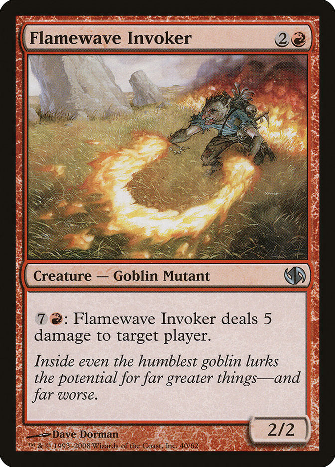 Flamewave Invoker [Duel Decks: Jace vs. Chandra] | Yard's Games Ltd