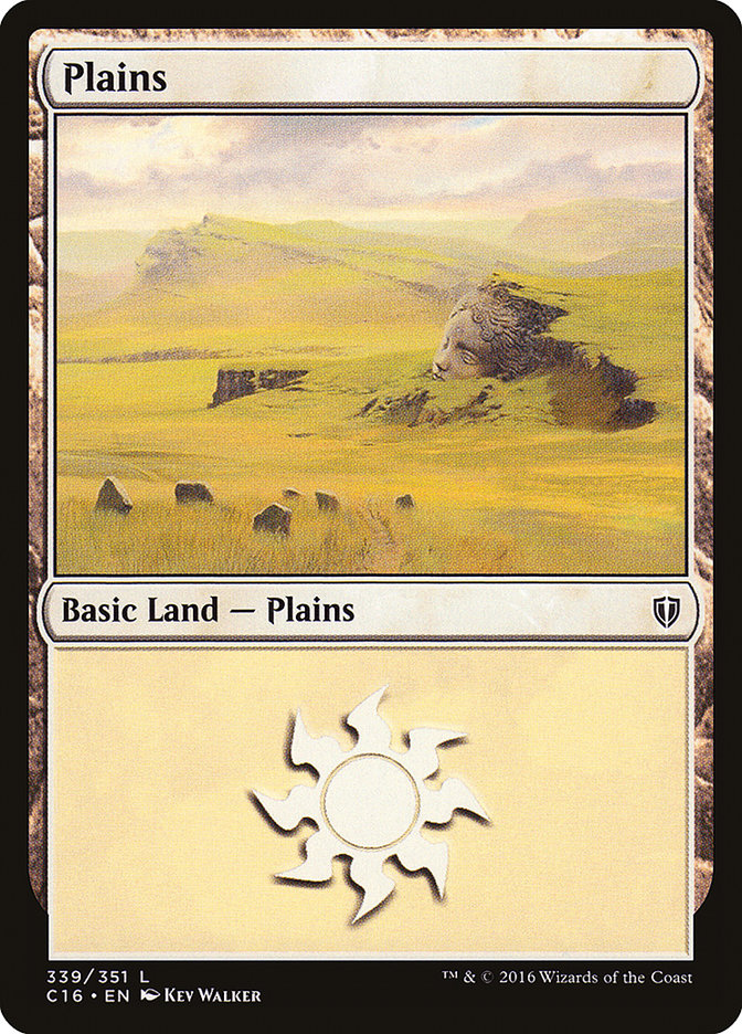 Plains (339) [Commander 2016] | Yard's Games Ltd