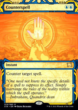 Counterspell (Foil Etched) [Strixhaven: School of Mages Mystical Archive] | Yard's Games Ltd