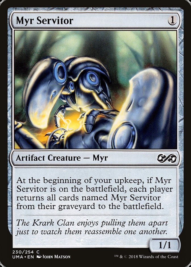 Myr Servitor [Ultimate Masters] | Yard's Games Ltd