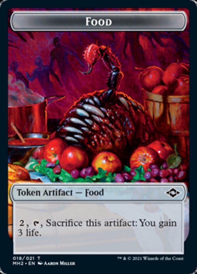 Food Token (18) [Modern Horizons 2 Tokens] | Yard's Games Ltd