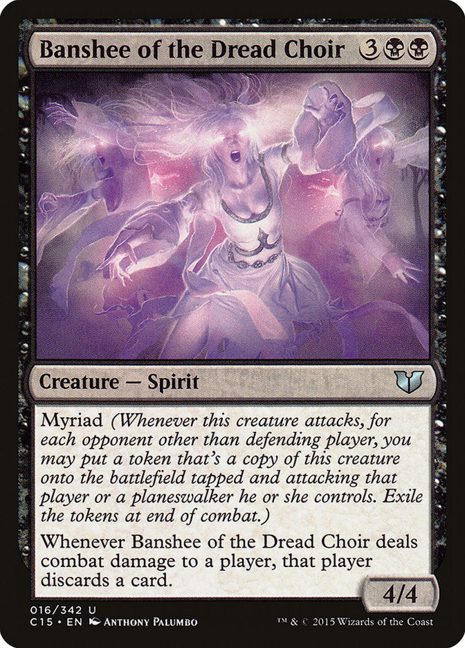 Banshee of the Dread Choir [Commander 2015] | Yard's Games Ltd