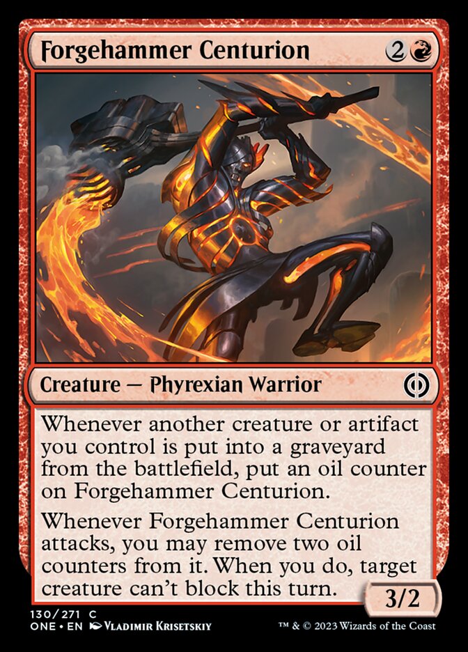 Forgehammer Centurion [Phyrexia: All Will Be One] | Yard's Games Ltd