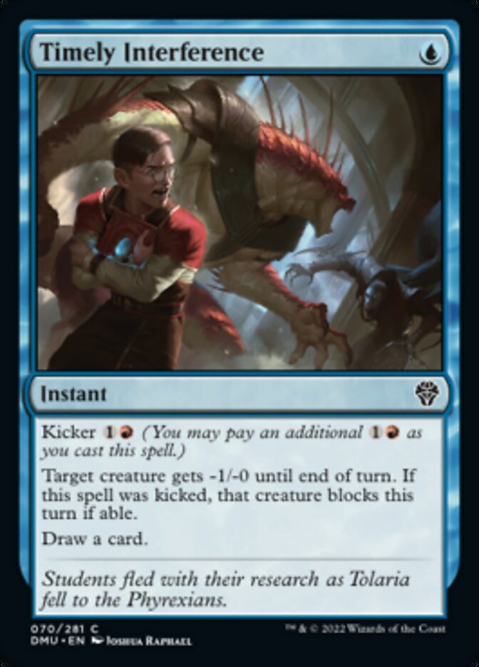 Timely Interference [Dominaria United] | Yard's Games Ltd