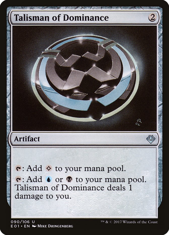 Talisman of Dominance [Archenemy: Nicol Bolas] | Yard's Games Ltd