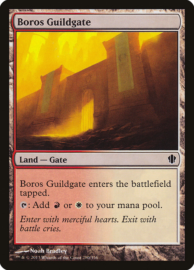 Boros Guildgate [Commander 2013] | Yard's Games Ltd