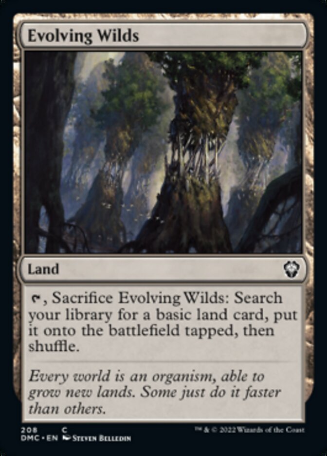 Evolving Wilds [Dominaria United Commander] | Yard's Games Ltd