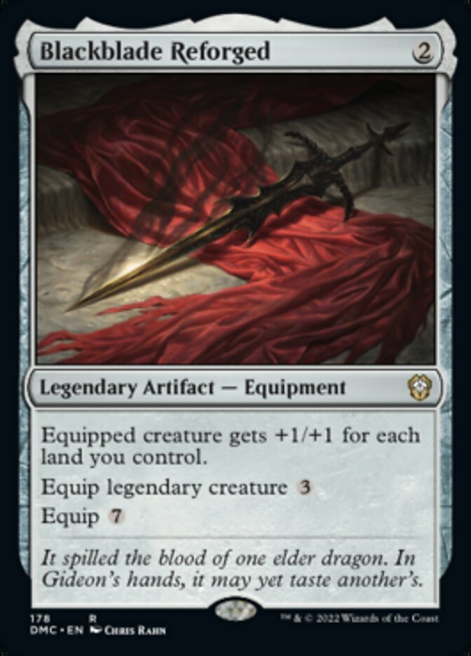 Blackblade Reforged [Dominaria United Commander] | Yard's Games Ltd