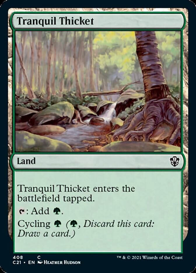 Tranquil Thicket [Commander 2021] | Yard's Games Ltd