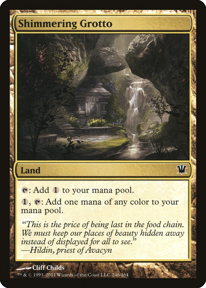 Shimmering Grotto [Innistrad] | Yard's Games Ltd