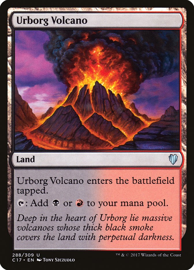 Urborg Volcano [Commander 2017] | Yard's Games Ltd