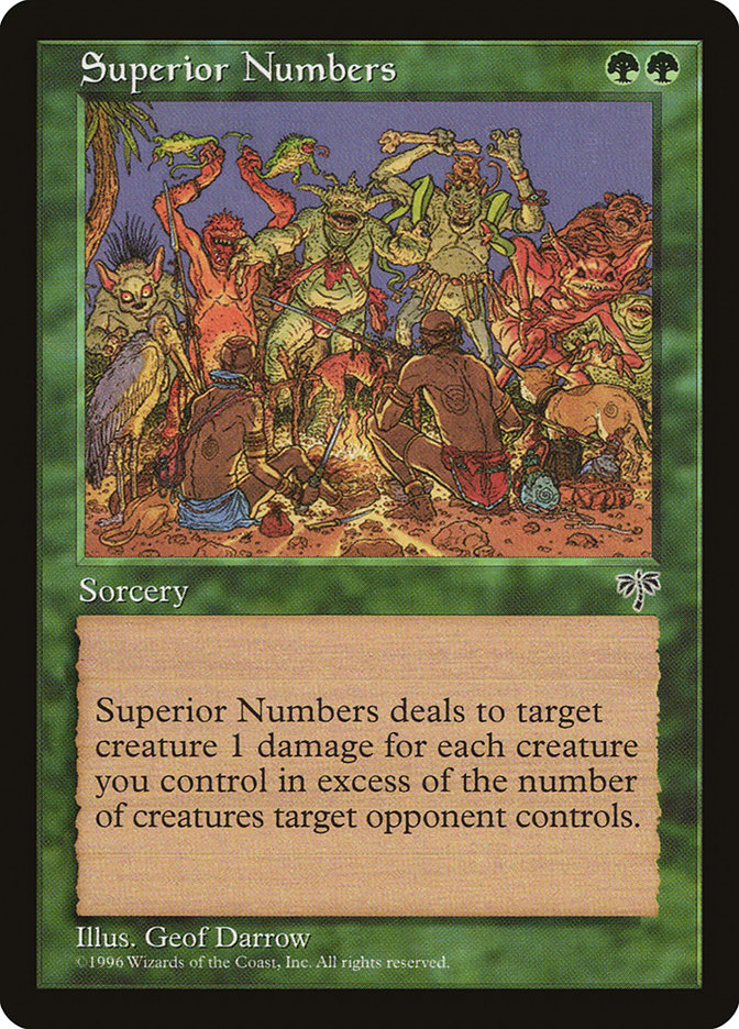 Superior Numbers [Mirage] | Yard's Games Ltd