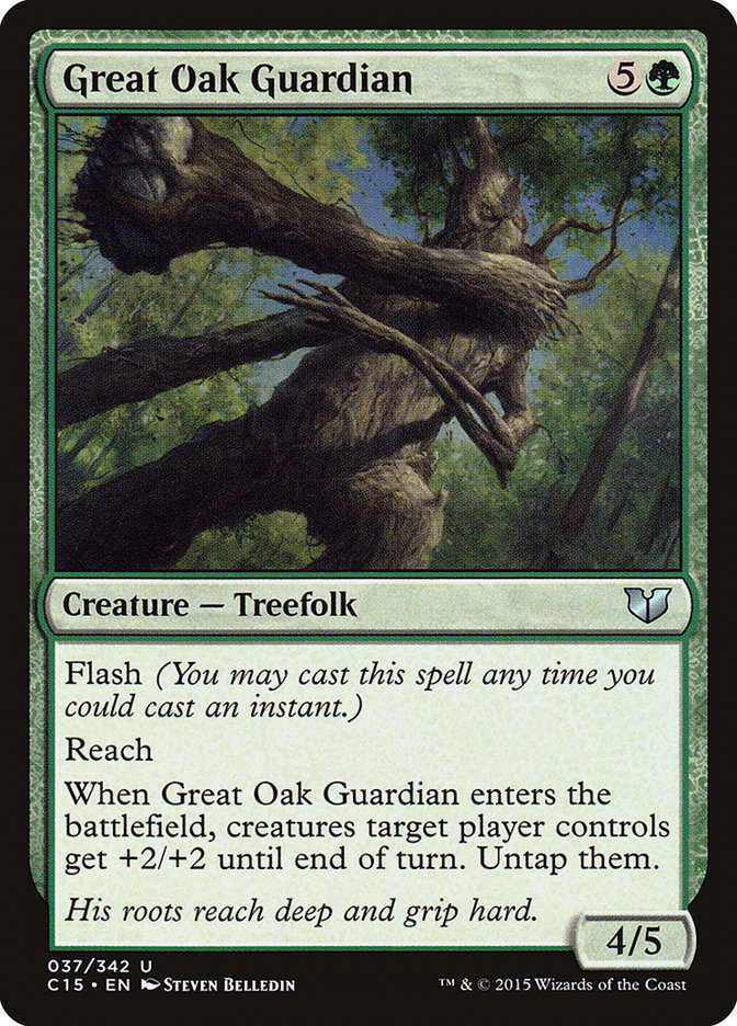 Great Oak Guardian [Commander 2015] | Yard's Games Ltd