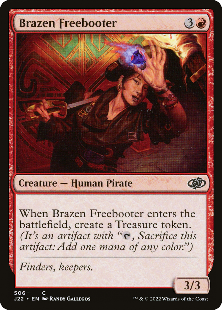 Brazen Freebooter [Jumpstart 2022] | Yard's Games Ltd