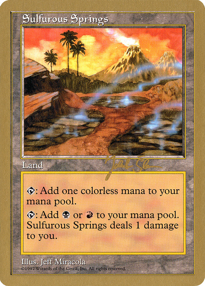 Sulfurous Springs (Jakub Slemr) [World Championship Decks 1997] | Yard's Games Ltd