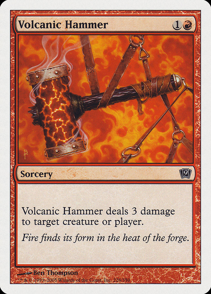 Volcanic Hammer [Ninth Edition] | Yard's Games Ltd