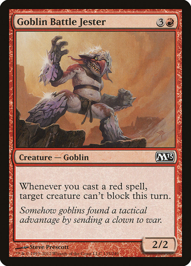 Goblin Battle Jester [Magic 2013] | Yard's Games Ltd