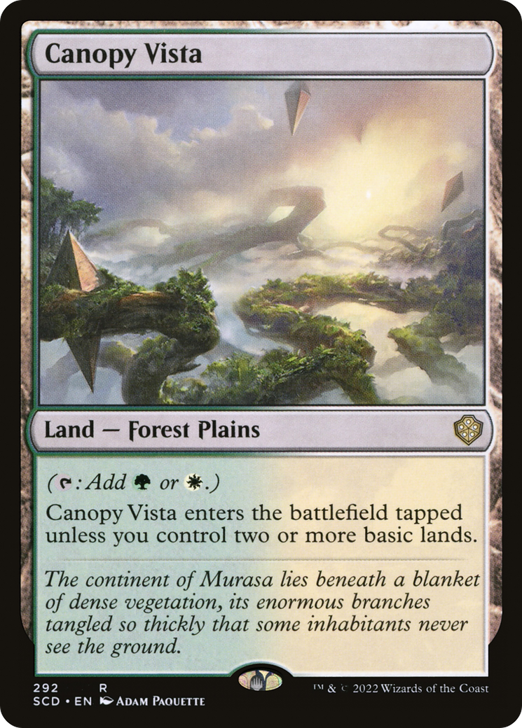 Canopy Vista [Starter Commander Decks] | Yard's Games Ltd