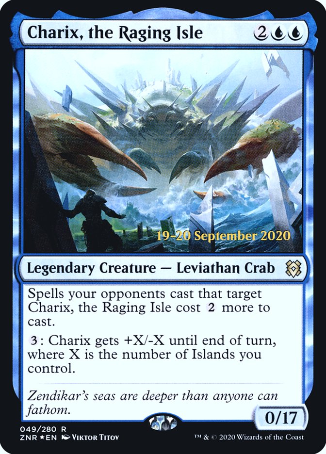 Charix, the Raging Isle [Zendikar Rising Prerelease Promos] | Yard's Games Ltd