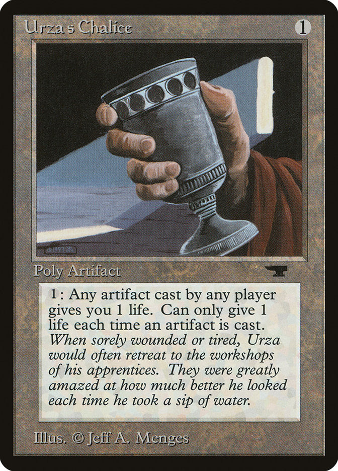 Urza's Chalice [Antiquities] | Yard's Games Ltd