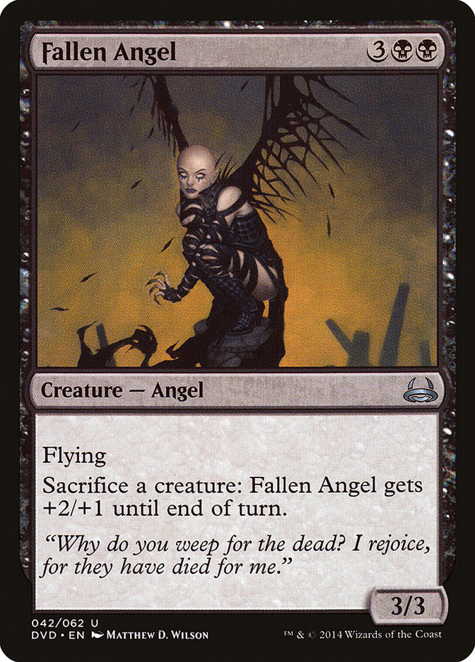 Fallen Angel (Divine vs. Demonic) [Duel Decks Anthology] | Yard's Games Ltd