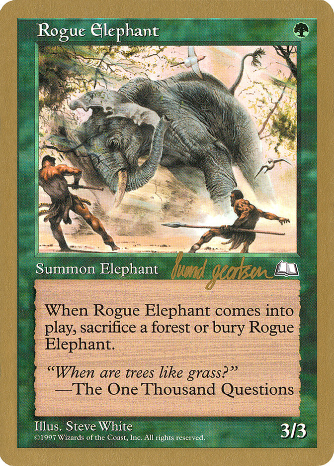 Rogue Elephant (Svend Geertsen) [World Championship Decks 1997] | Yard's Games Ltd