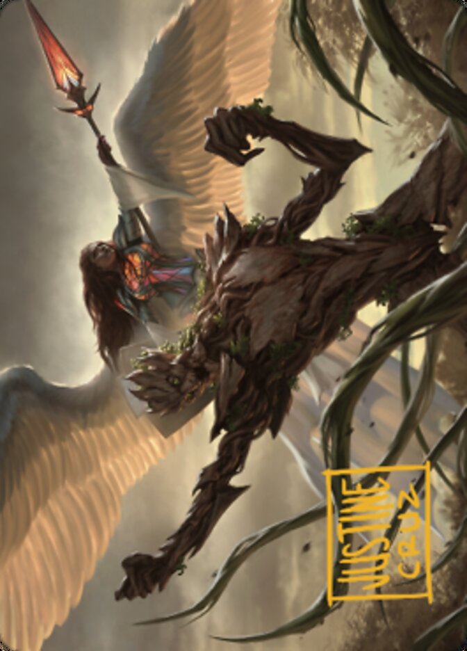 Strength of the Coalition Art Card (Gold-Stamped Signature) [Dominaria United Art Series] | Yard's Games Ltd