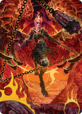 Zariel, Archduke of Avernus Art Card [Dungeons & Dragons: Adventures in the Forgotten Realms Art Series] | Yard's Games Ltd