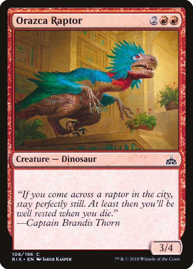 Orazca Raptor [Rivals of Ixalan] | Yard's Games Ltd