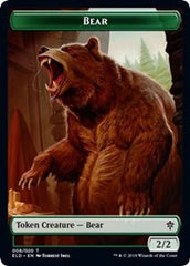 Bear // Food (17) Double-Sided Token [Throne of Eldraine Tokens] | Yard's Games Ltd