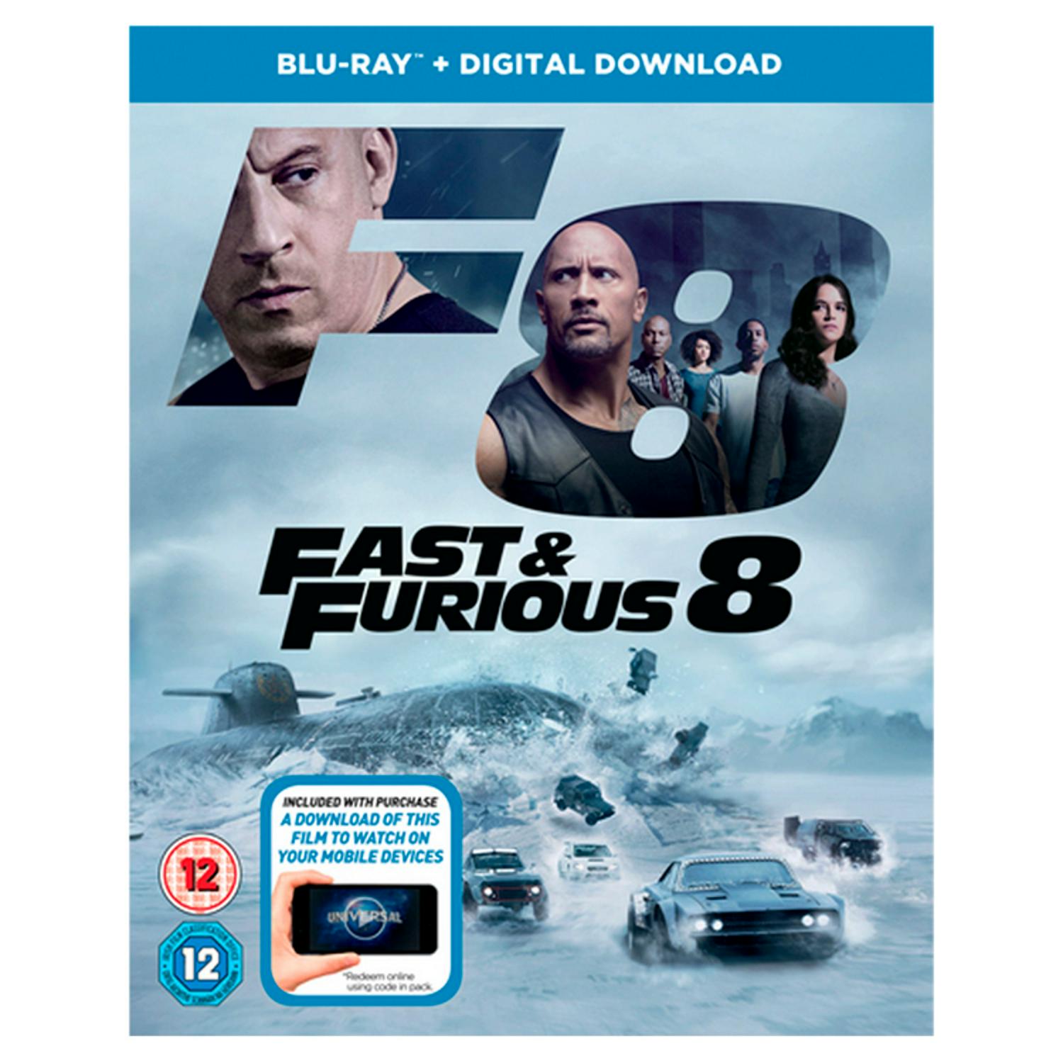 Fast & Furious 8 - Blu-Ray | Yard's Games Ltd