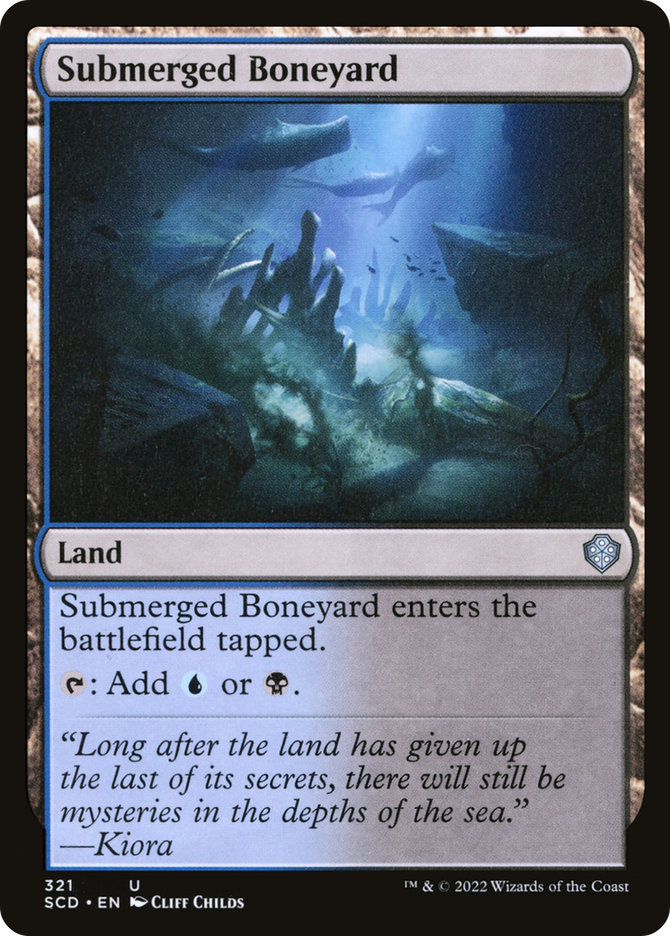 Submerged Boneyard [Starter Commander Decks] | Yard's Games Ltd