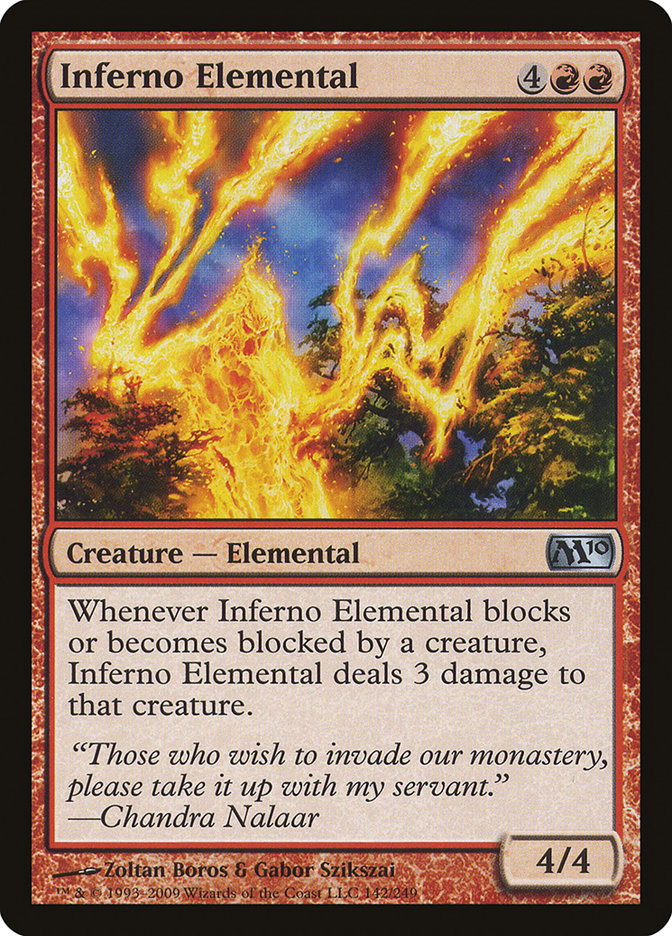 Inferno Elemental [Magic 2010] | Yard's Games Ltd