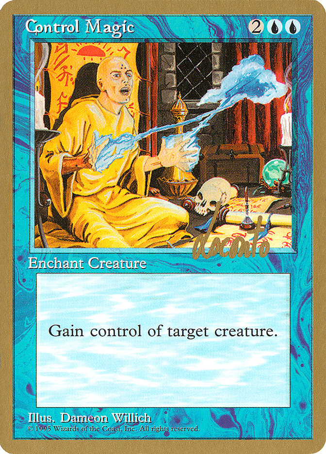 Control Magic (Michael Loconto) [Pro Tour Collector Set] | Yard's Games Ltd