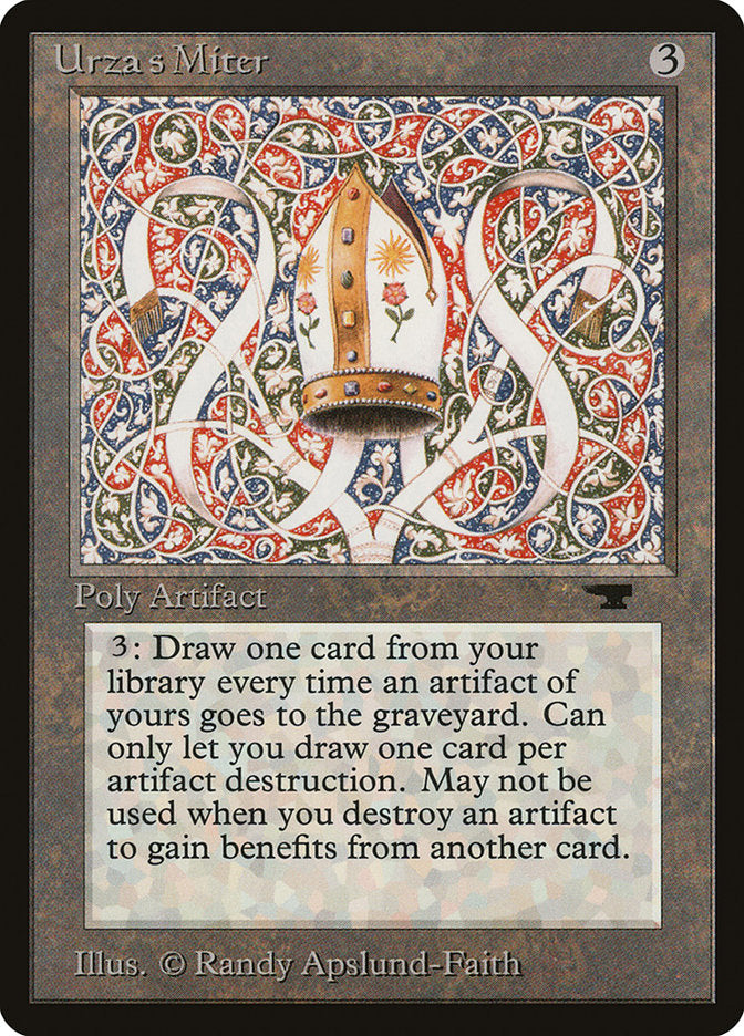 Urza's Miter [Antiquities] | Yard's Games Ltd