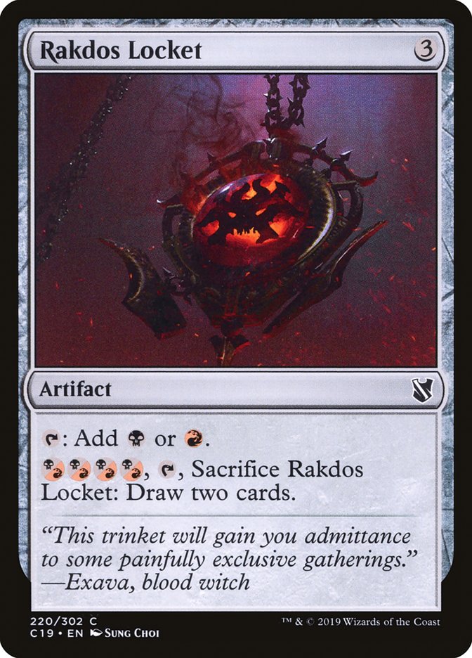 Rakdos Locket [Commander 2019] | Yard's Games Ltd