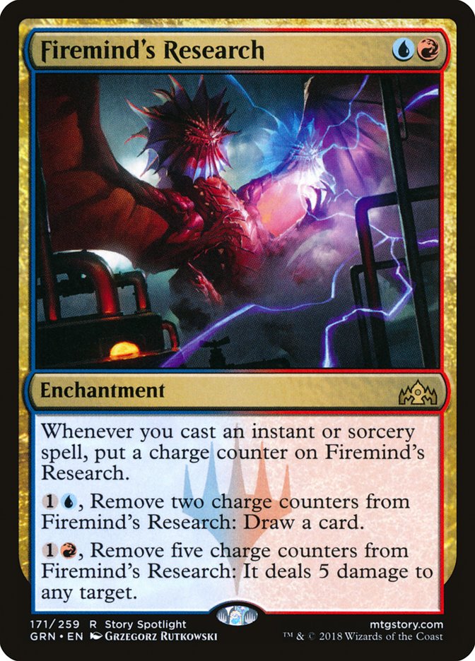 Firemind's Research [Guilds of Ravnica] | Yard's Games Ltd