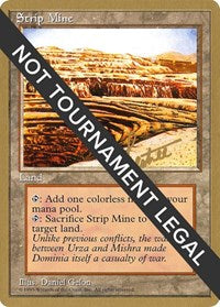 Strip Mine - 1996 Bertrand Lestree (4ED) [World Championship Decks] | Yard's Games Ltd