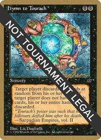 Hymn to Tourach (Circle) - 1996 George Baxter (FEM) [World Championship Decks] | Yard's Games Ltd