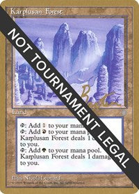 Karplusan Forest - 1996 George Baxter (ICE) [World Championship Decks] | Yard's Games Ltd