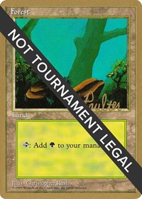 Forest (A) - 1996 Preston Poulter (4ED) [World Championship Decks] | Yard's Games Ltd