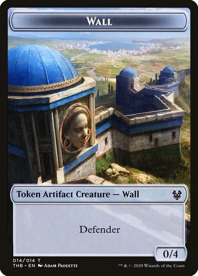 Wall Token [Theros Beyond Death Tokens] | Yard's Games Ltd