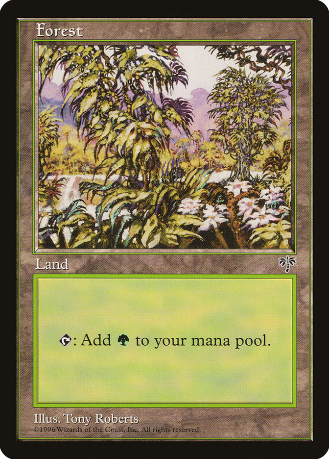 Forest (Open Flowers Bottom Right) [Mirage] | Yard's Games Ltd